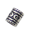 Europenan style Beads. Fashion jewelry findings. 9x7mm, Hole size:5mm. Sold by KG
