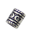 Europenan style Beads. Fashion jewelry findings. 9x7mm, Hole size:5mm. Sold by KG