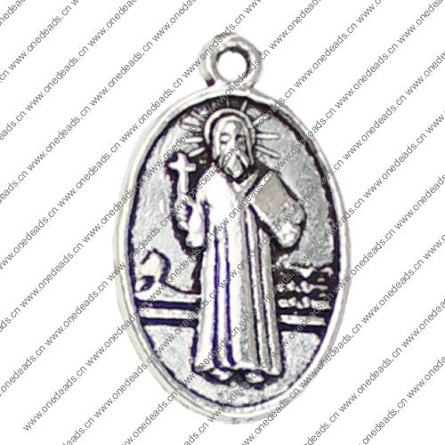 Pendant. Fashion Zinc Alloy jewelry findings. People 25x15.5mm. Sold by KG