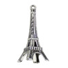 Pendant. Fashion Zinc Alloy jewelry findings. Tower 43x15mm. Sold by KG