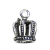 Pendant. Fashion Zinc Alloy jewelry findings. Crown 18x12mm. Sold by KG
