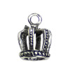 Pendant. Fashion Zinc Alloy jewelry findings. Crown 18x12mm. Sold by KG