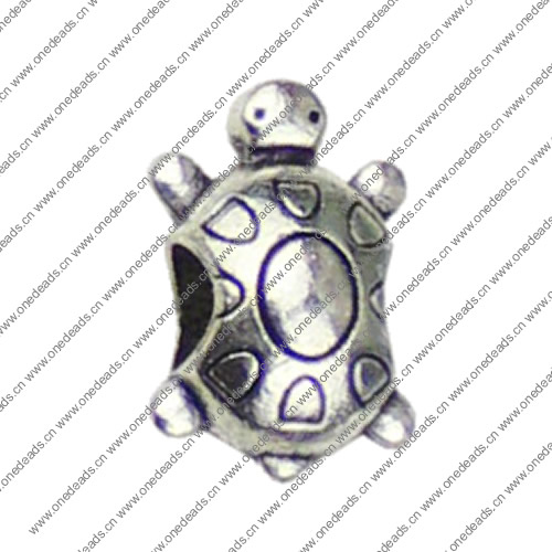 Europenan style Beads. Fashion jewelry findings. 14x8mm, Hole size:4mm. Sold by KG