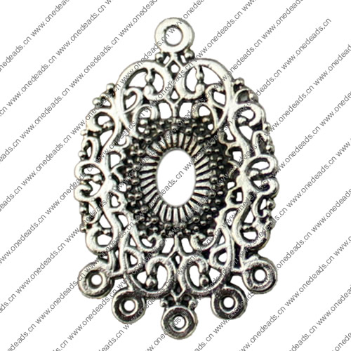 Connector. Fashion Zinc Alloy Jewelry Findings.35x22mm. Sold by KG  