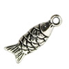 Pendant. Fashion Zinc Alloy jewelry findings. Animal 20x6mm. Sold by KG