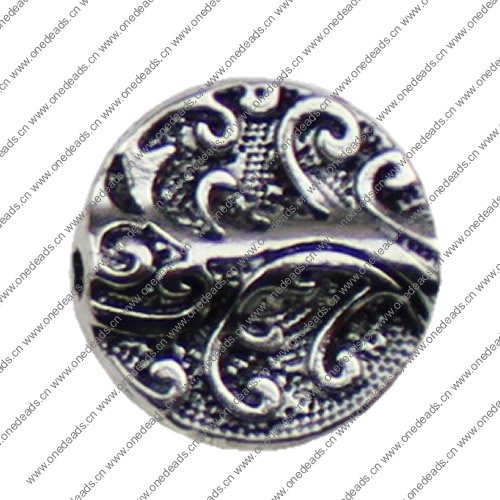 Beads. Fashion Zinc Alloy jewelry findings. 20x20mm. Hole size:4mm. Sold by KG