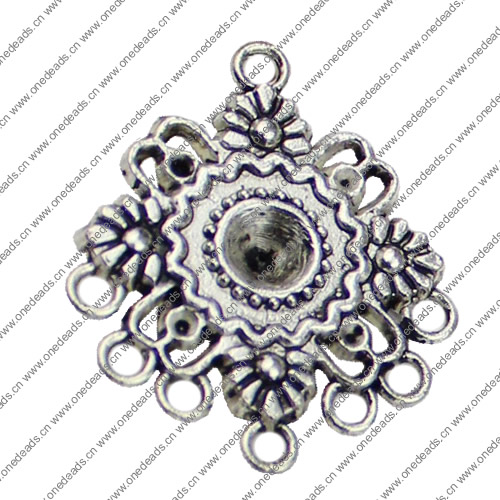 Connector. Fashion Zinc Alloy Jewelry Findings.30x20mm. Sold by KG  