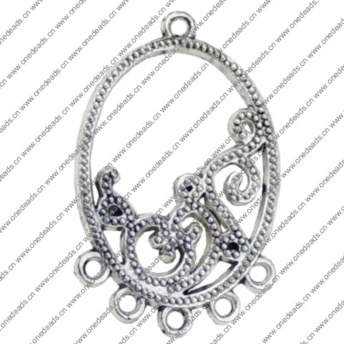 Connector. Fashion Zinc Alloy Jewelry Findings.26x23mm. Sold by KG  