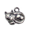 Pendant. Fashion Zinc Alloy jewelry findings. Animal 15x11mm. Sold by KG
