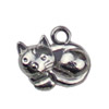 Pendant. Fashion Zinc Alloy jewelry findings. Animal 15x11mm. Sold by KG