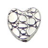 Beads. Fashion Zinc Alloy jewelry findings.10x10mm. Hole size:1mm. Sold by KG