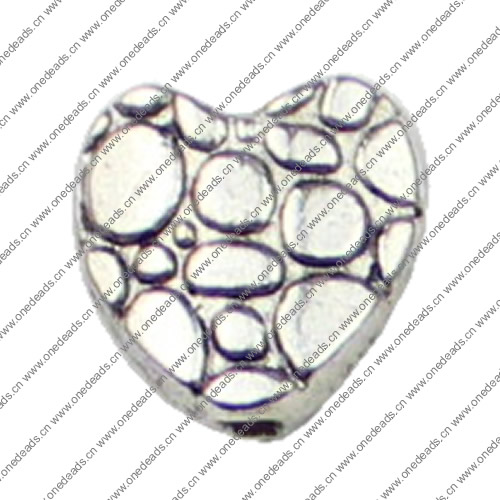 Beads. Fashion Zinc Alloy jewelry findings.10x10mm. Hole size:1mm. Sold by KG