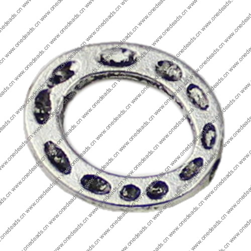 Beads. Fashion Zinc Alloy jewelry findings.15x12mm. Hole size:2mm. Sold by KG