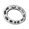 Beads. Fashion Zinc Alloy jewelry findings.15x12mm. Hole size:2mm. Sold by KG
