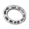 Beads. Fashion Zinc Alloy jewelry findings.15x12mm. Hole size:2mm. Sold by KG