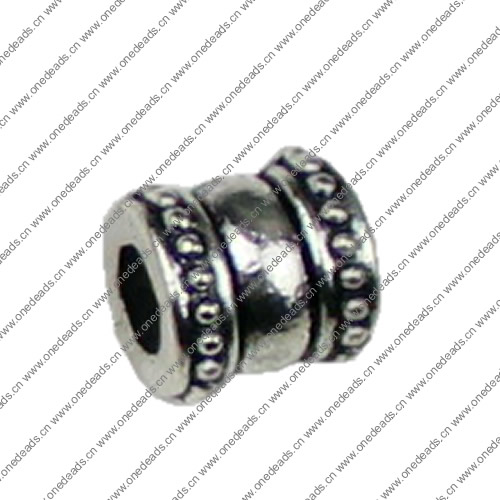 Europenan style Beads. Fashion jewelry findings.9x9mm, Hole size:4.5mm. Sold by KG