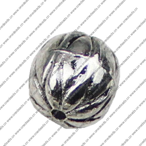 Beads. Fashion Zinc Alloy jewelry findings.10x10mm. Hole size:2mm. Sold by KG