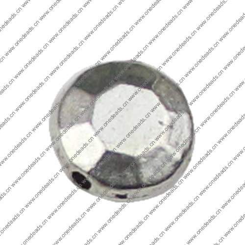 Beads. Fashion Zinc Alloy jewelry findings.10x10mm. Hole size:2mm. Sold by KG