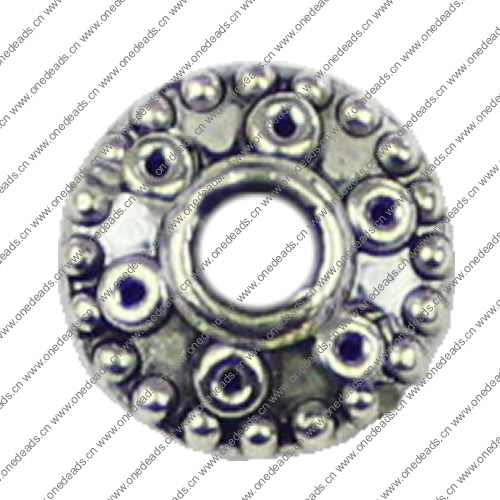 Beads. Fashion Zinc Alloy jewelry findings.8x8mm. Hole size:3mm. Sold by KG