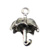 Pendant. Fashion Zinc Alloy jewelry findings.Umbrella 19x11mm. Sold by KG