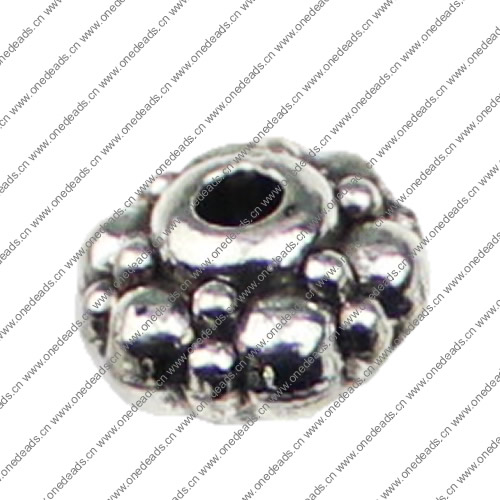 Beads. Fashion Zinc Alloy jewelry findings.8x8mm. Hole size:2mm. Sold by KG