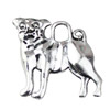 Pendant. Fashion Zinc Alloy jewelry findings.Animal 17x20mm. Sold by KG
