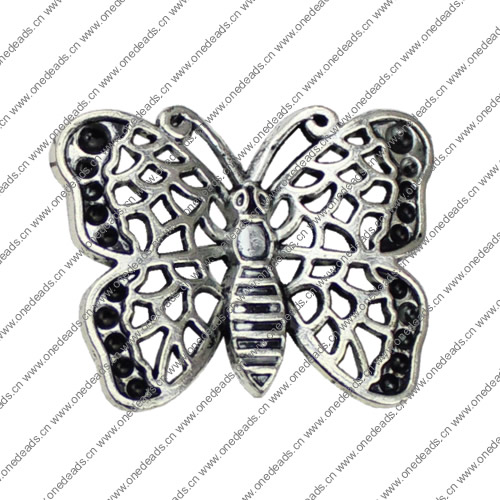 Pendant. Fashion Zinc Alloy jewelry findings.Animal 35x27mm. Sold by KG