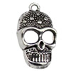 Pendant. Fashion Zinc Alloy jewelry findings.Skeleton 29x16mm. Sold by KG
