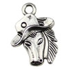 Pendant. Fashion Zinc Alloy jewelry findings. Animal Head 28.5x20.5mm. Sold by KG