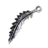 Pendant. Fashion Zinc Alloy jewelry findings. Leaf 34x8mm. Sold by KG

