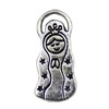 Pendant. Fashion Zinc Alloy jewelry findings. Girl 22x10mm. Sold by KG
