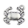 Pendant. Fashion Zinc Alloy jewelry findings. Animal 16x15mm. Sold by KG
