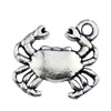 Pendant. Fashion Zinc Alloy jewelry findings. Animal 16x15mm. Sold by KG