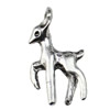 Pendant. Fashion Zinc Alloy jewelry findings. Animal 22x13mm. Sold by KG
