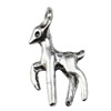 Pendant. Fashion Zinc Alloy jewelry findings. Animal 22x13mm. Sold by KG