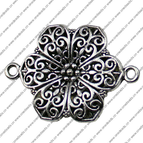 Connector. Fashion Zinc Alloy Jewelry Findings. 41x28mm. Sold by KG   