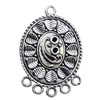 Pendant. Fashion Zinc Alloy jewelry findings. 31x20mm. Sold by KG
