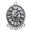 Pendant. Fashion Zinc Alloy jewelry findings. 31x20mm. Sold by KG