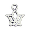 Pendant. Fashion Zinc Alloy jewelry findings. 18x11mm. Sold by KG
