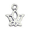 Pendant. Fashion Zinc Alloy jewelry findings. 18x11mm. Sold by KG