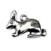 Pendant. Fashion Zinc Alloy jewelry findings. Animal 20x24.5mm. Sold by KG

