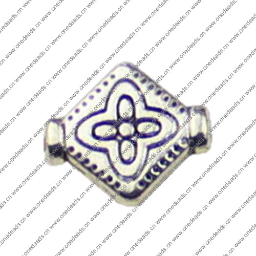 Beads. Fashion Zinc Alloy jewelry findings.10x9mm. Hole size:2mm. Sold by KG