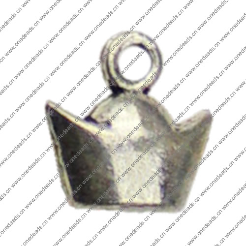 Pendant. Fashion Zinc Alloy jewelry findings. 10x10mm. Sold by KG