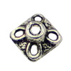 Beads Caps. Fashion Zinc Alloy Jewelry Findings.7x7mm Hole size:1mm. Sold by KG