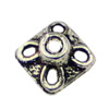 Beads Caps. Fashion Zinc Alloy Jewelry Findings.7x7mm Hole size:1mm. Sold by KG
