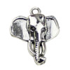 Pendant. Fashion Zinc Alloy jewelry findings. Animal Head 27x22mm. Sold by KG
