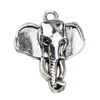 Pendant. Fashion Zinc Alloy jewelry findings. Animal Head 27x22mm. Sold by KG