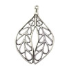 Pendant. Fashion Zinc Alloy jewelry findings. 48x31mm. Sold by KG
