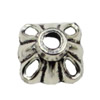 Beads Caps. Fashion Zinc Alloy Jewelry Findings.7x7mm Hole size:2mm. Sold by KG