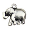 Pendant. Fashion Zinc Alloy jewelry findings. Animal 19x19mm. Sold by KG